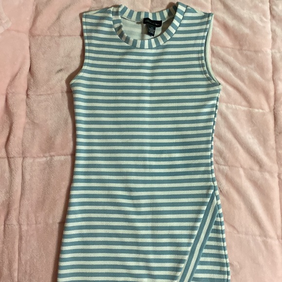 Blue striped, Size small dress. - Picture 2 of 2